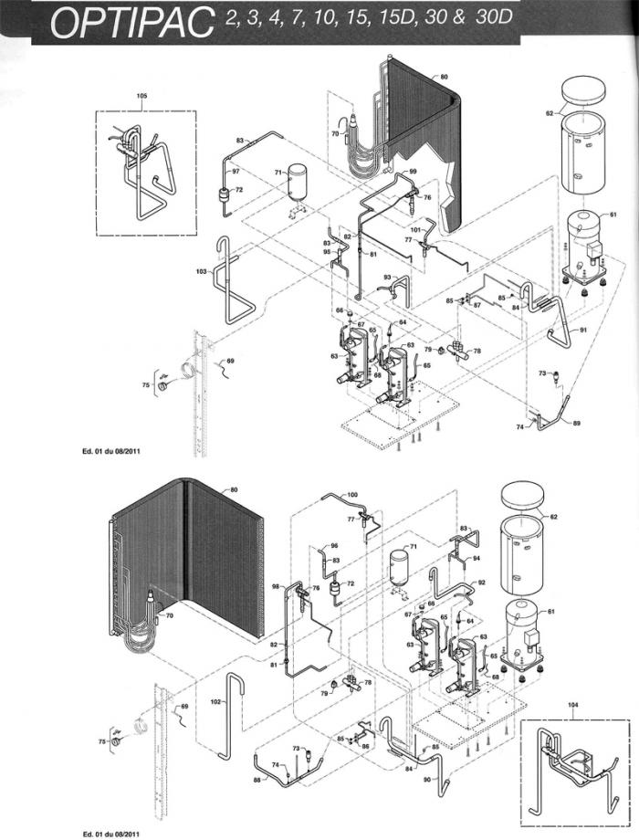 Pieces detachees pompe a chaleur