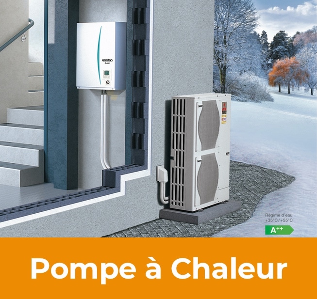 Installation chauffage pompe a chaleur