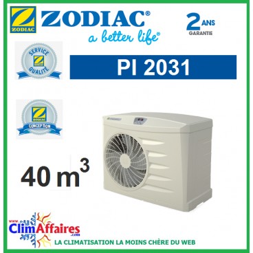 Pompe a chaleur zodiac pour piscine prix