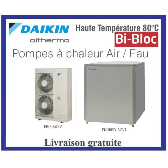 Pompe a chaleur daikin bi bloc