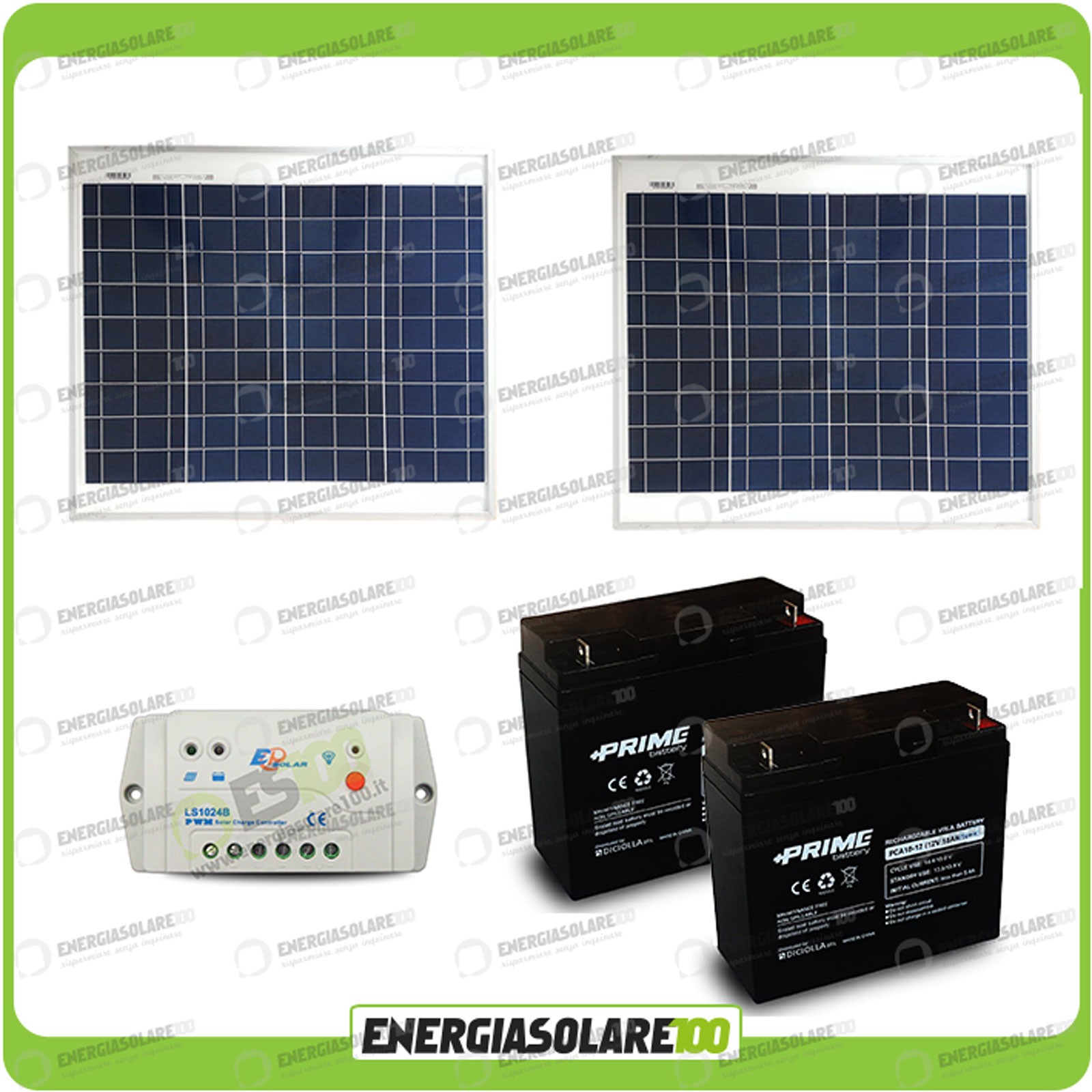 Kit panneau solaire pour portail
