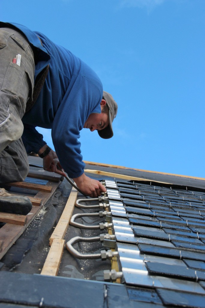 Panneau solaire thermique thermoslate