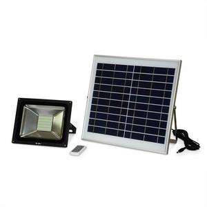 Spot encastrable avec panneau solaire