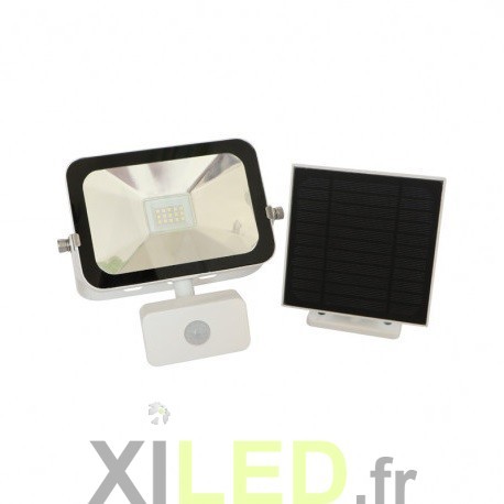 Spot led à panneau solaire et détecteur de mouvement