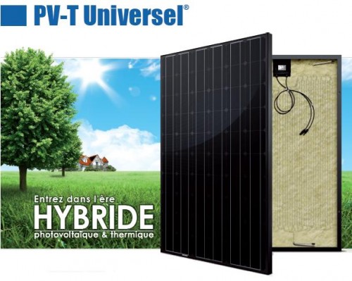 Panneau solaire hybride thermique et photovoltaique