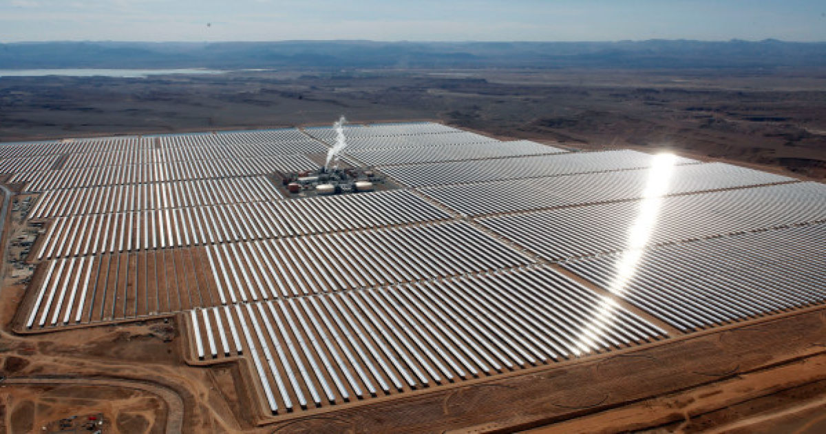 Panneau solaire ouarzazate