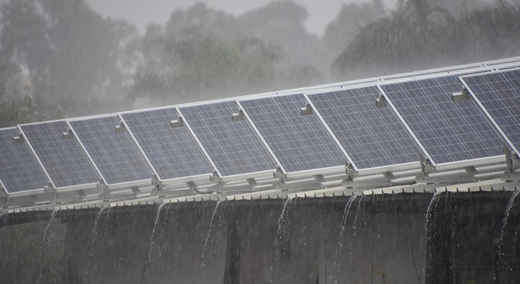 Panneau solaire defectueux