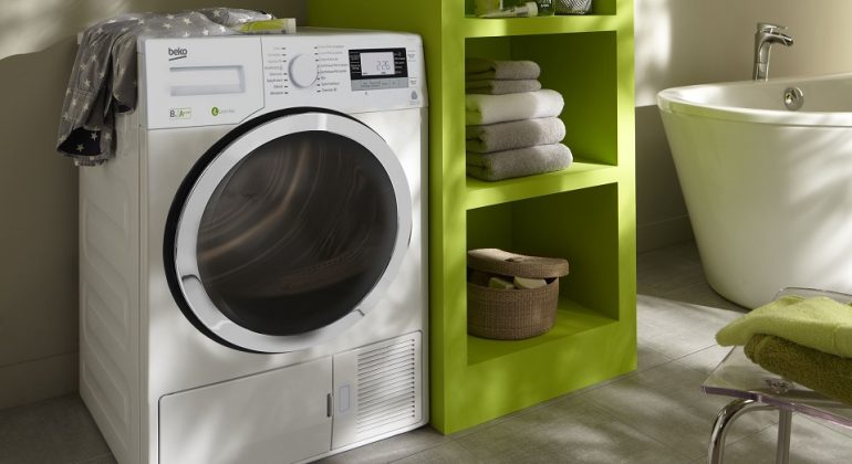 Seche linge pompe a chaleur dans le garage