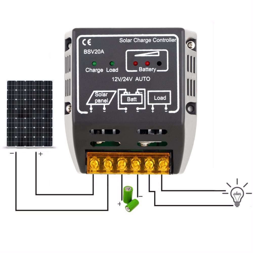 Regulateur de tension 24v continu panneau solaire