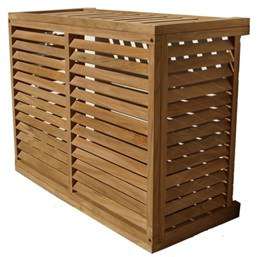 Caisson pour pompe a chaleur