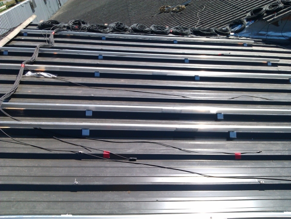 Panneau solaire bac acier