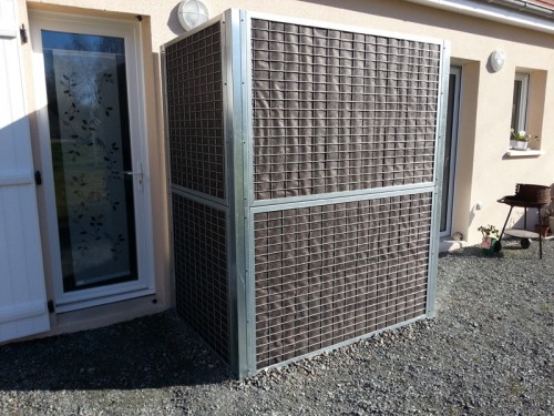 Panneau acoustique pompe à chaleur