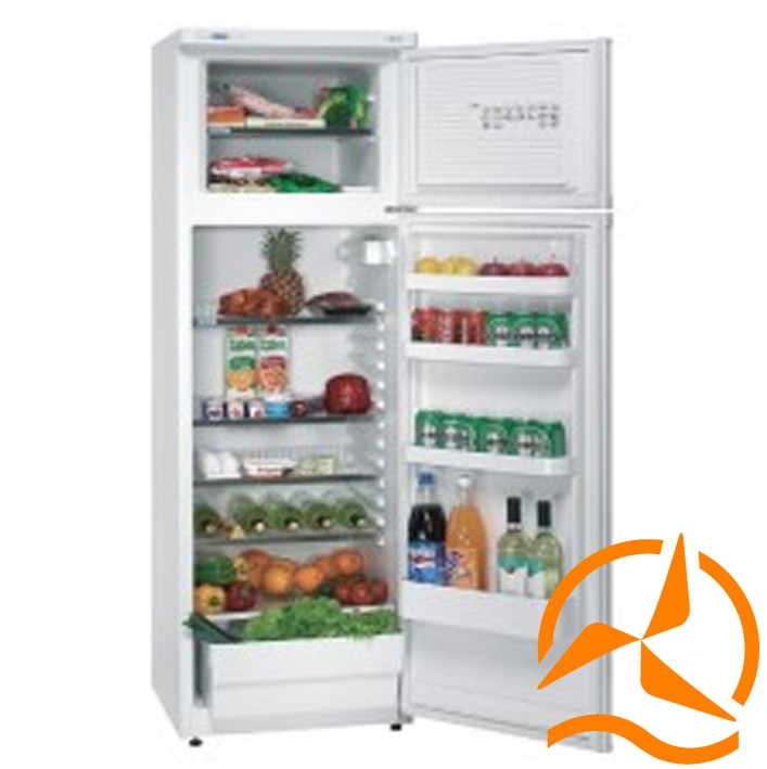 Frigo sur solaire puissance panneau