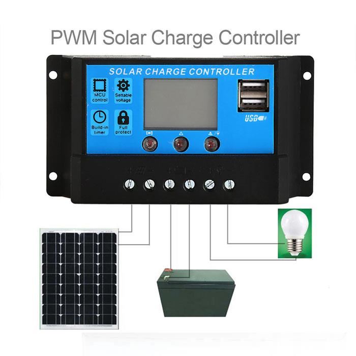 Régulateur de charge pour panneau solaire