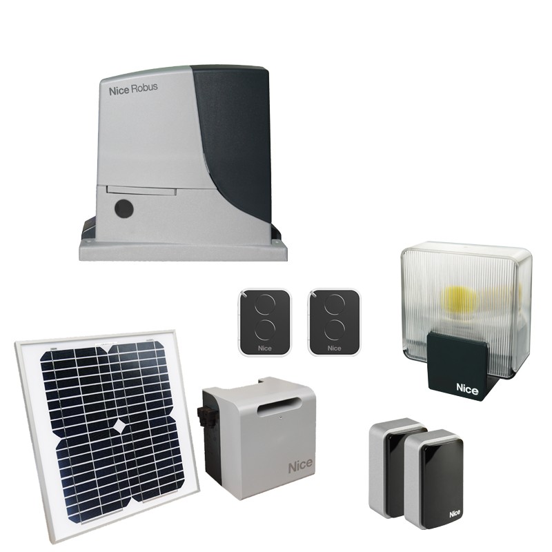 Panneau solaire moteur portail