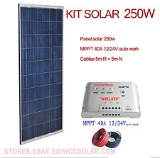 Panneau solaire 12v 250w pas cher