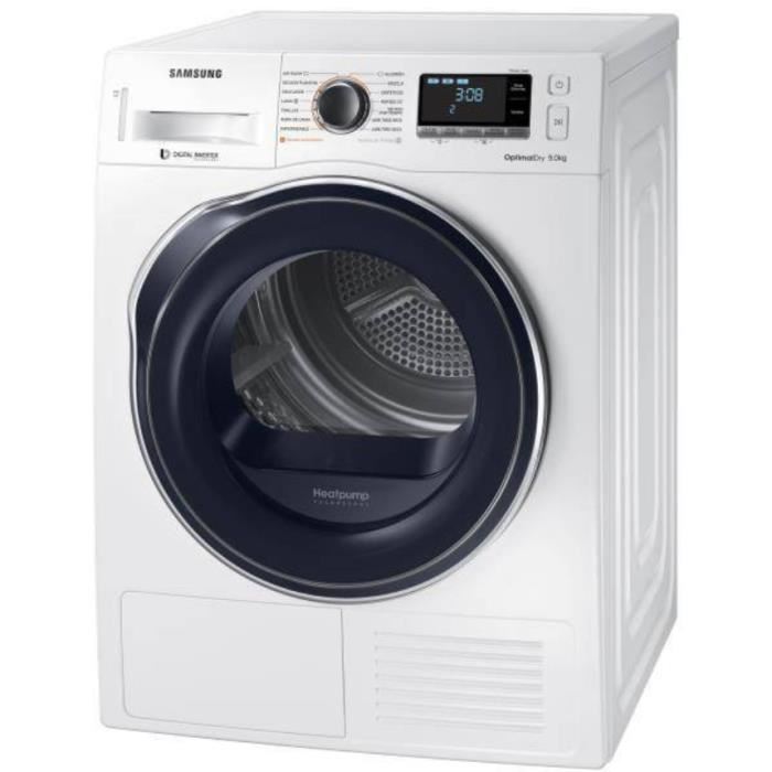 Sèche-linge pompe à chaleur a++, blue design, 8kg - dv80k6010cw