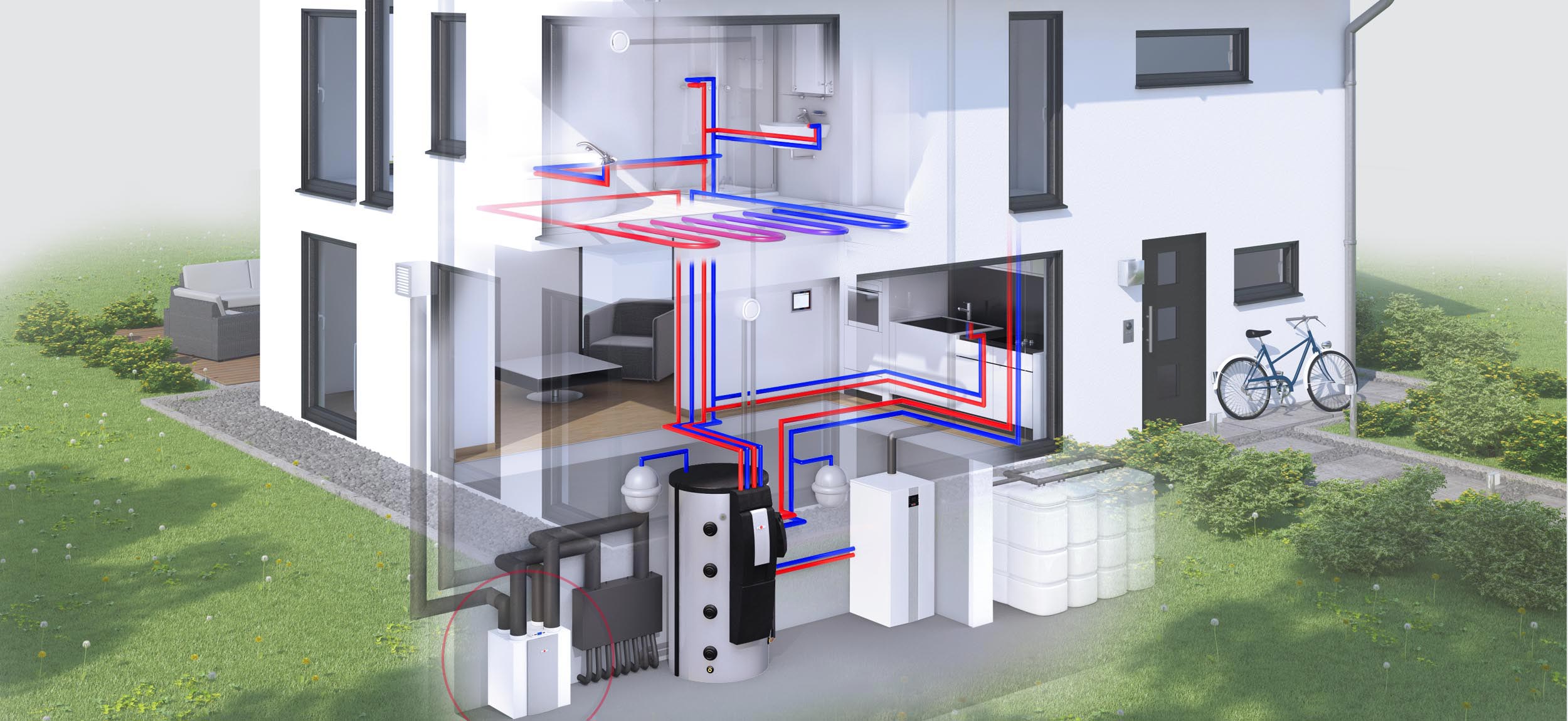 Vmc + pompe a chaleur thermodynamique