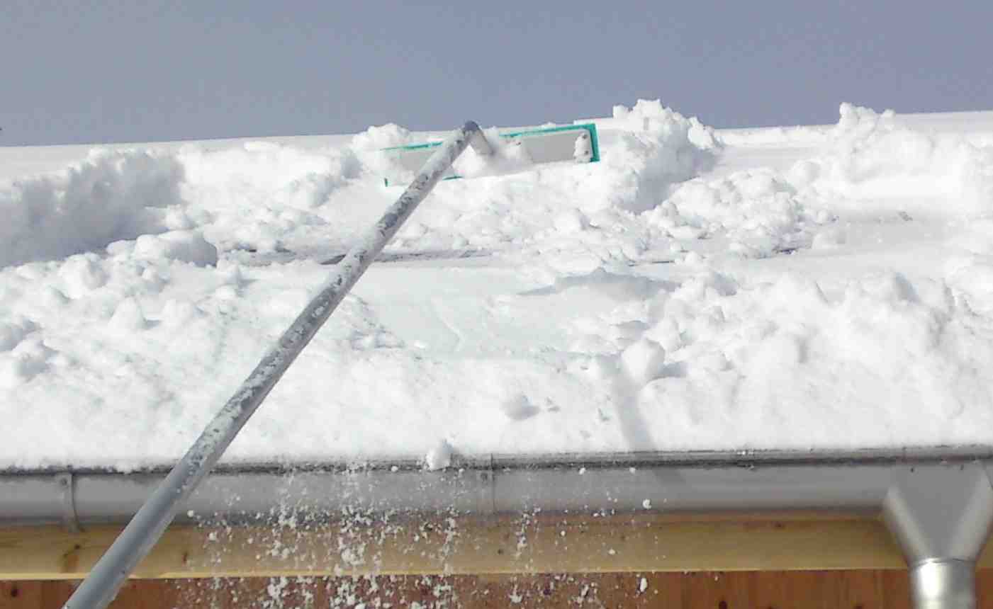 Panneau solaire neige