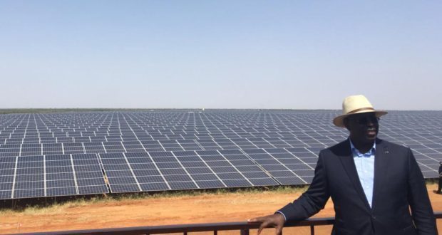 Projet panneau solaire afrique
