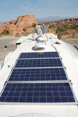 Installation panneau solaire sur vr