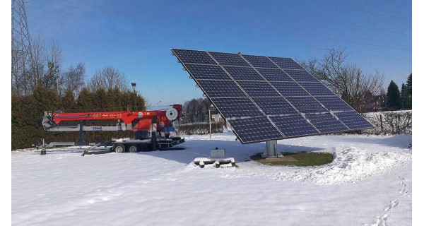Panneau solaire photovoltaique tracker
