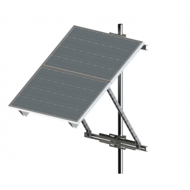 Panneau solaire sur support