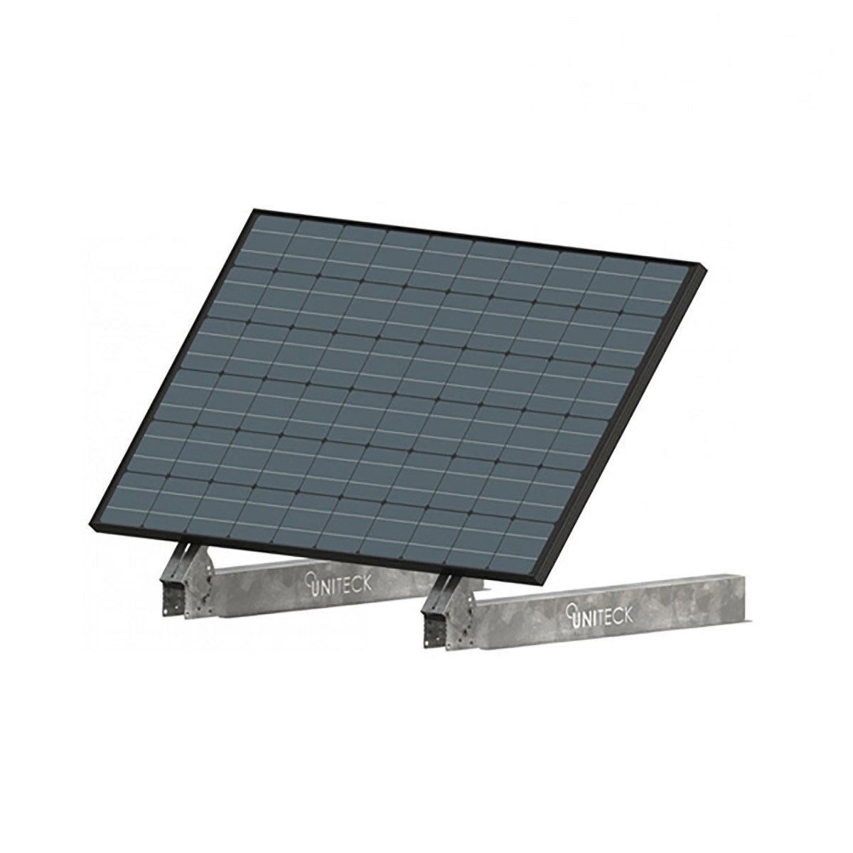Fixation panneau solaire sur bois