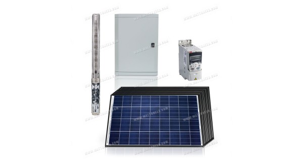 Panneau solaire pour puit
