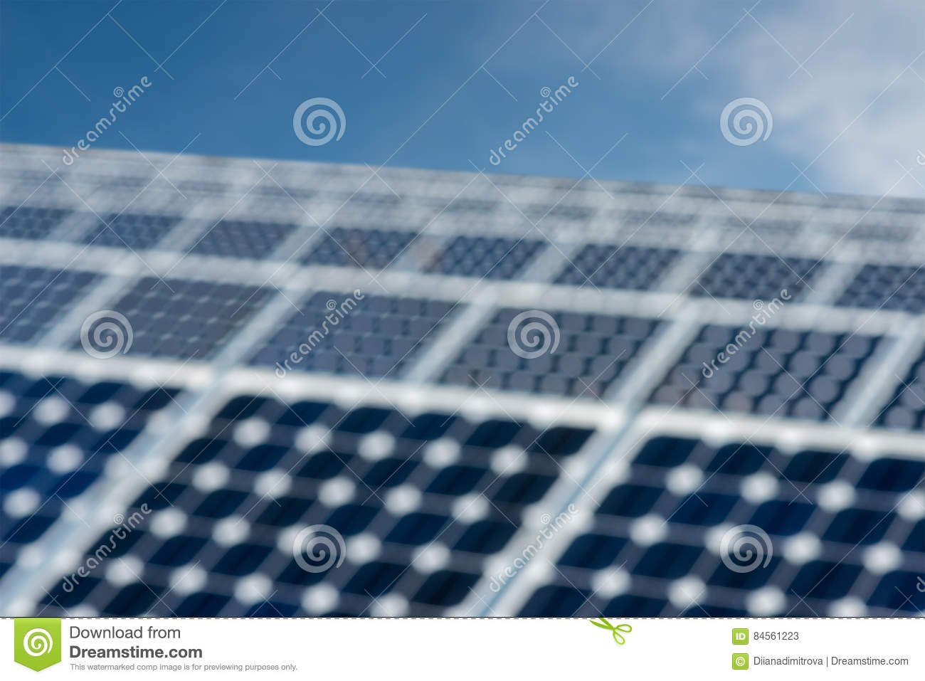 Tache sur panneau solaire