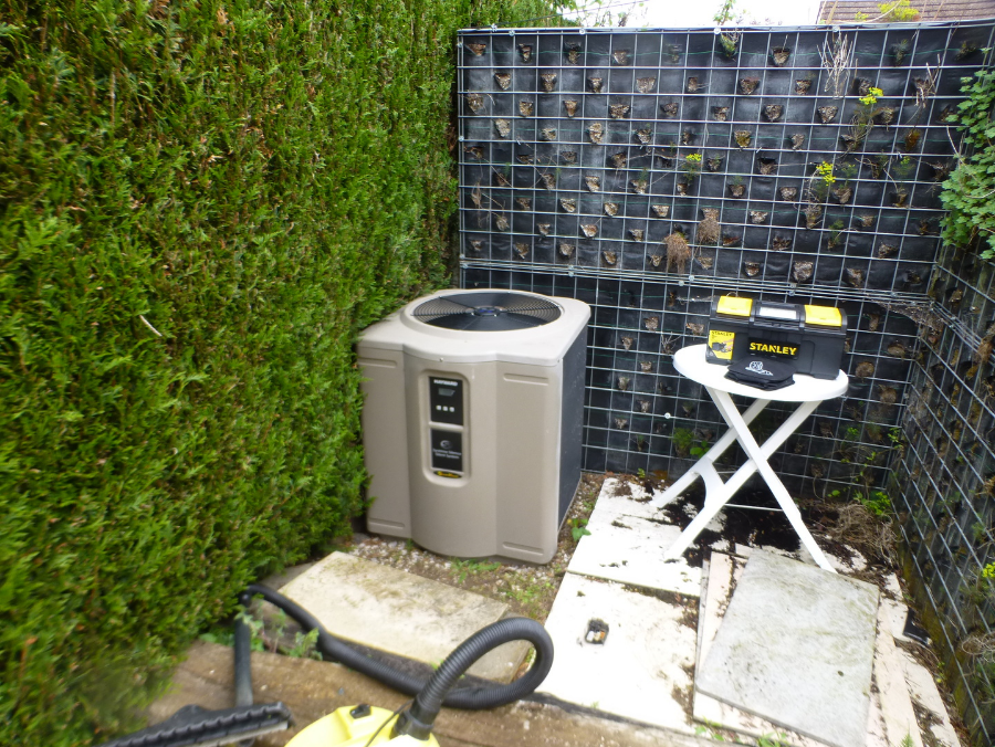 Recharge pompe a chaleur piscine