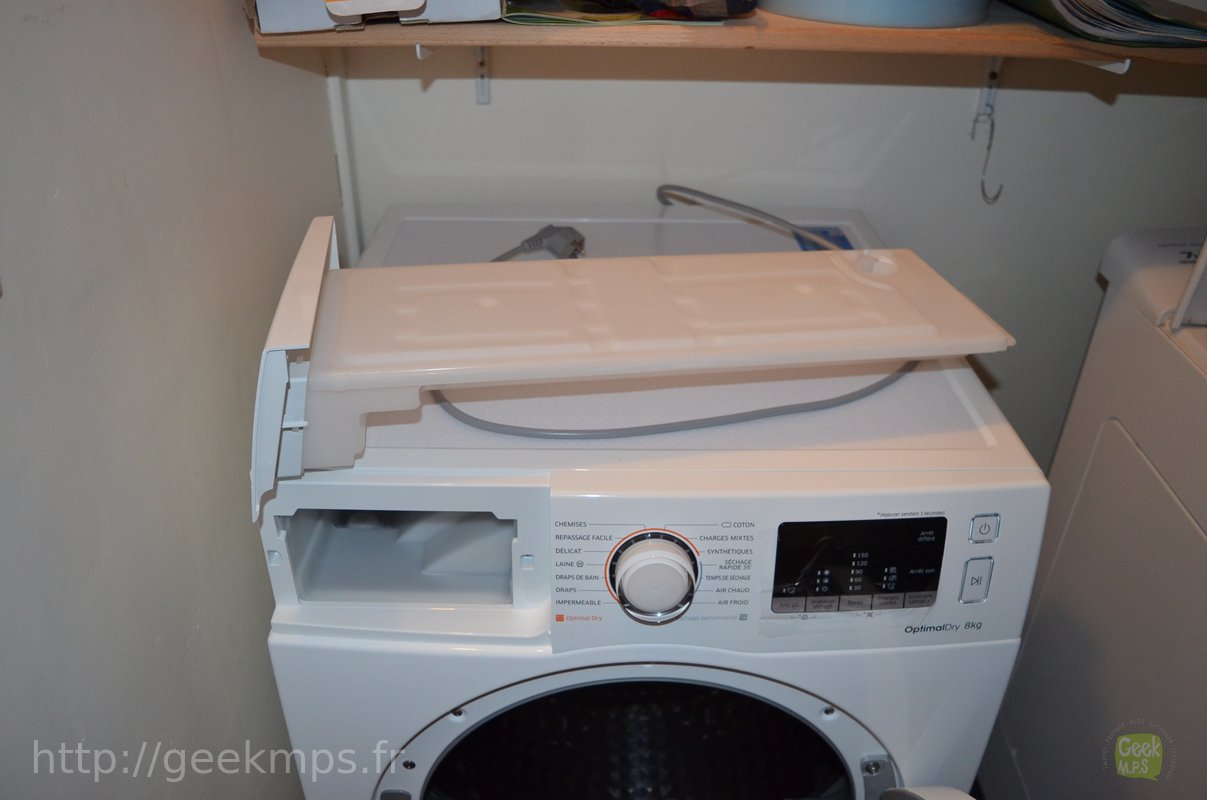 Samsung dv80m5010kw sèche linge - 8kg - pompe à chaleur - a++