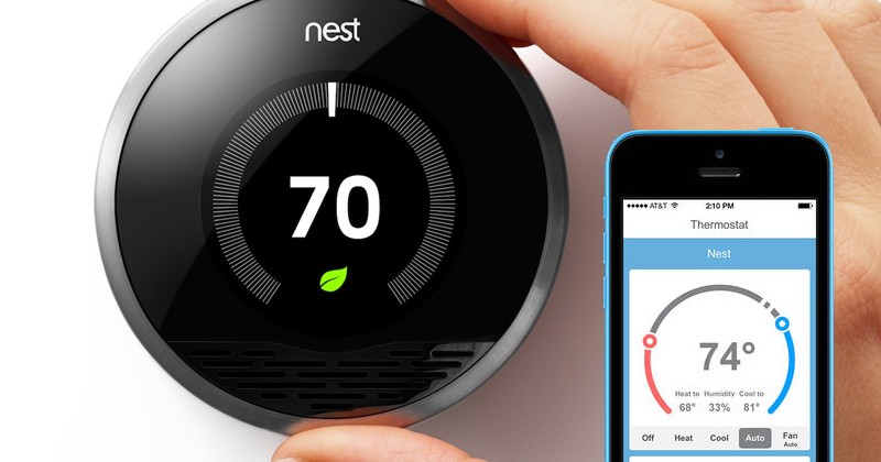Thermostat connecté pour pompe à chaleur