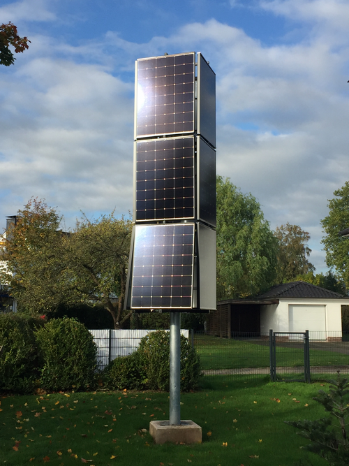 Tour panneau solaire