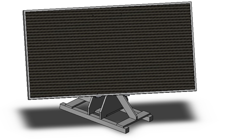 Solidworks panneau solaire