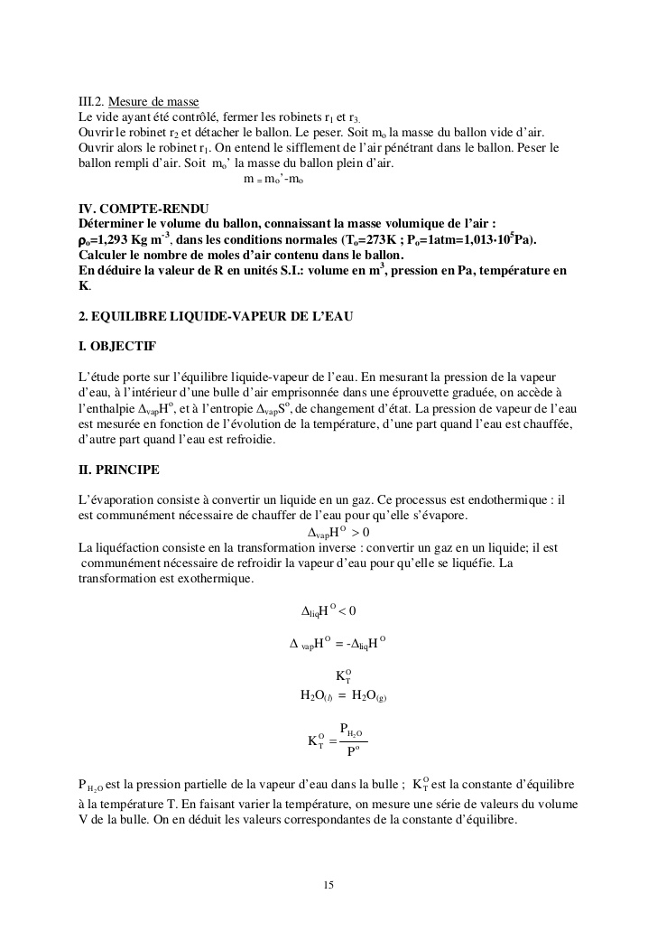 Compte rendu tp pompe a chaleur