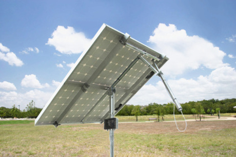 Systeme rotation panneau solaire