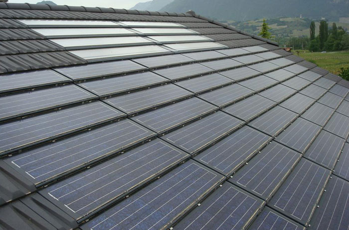 Tuile panneau solaire