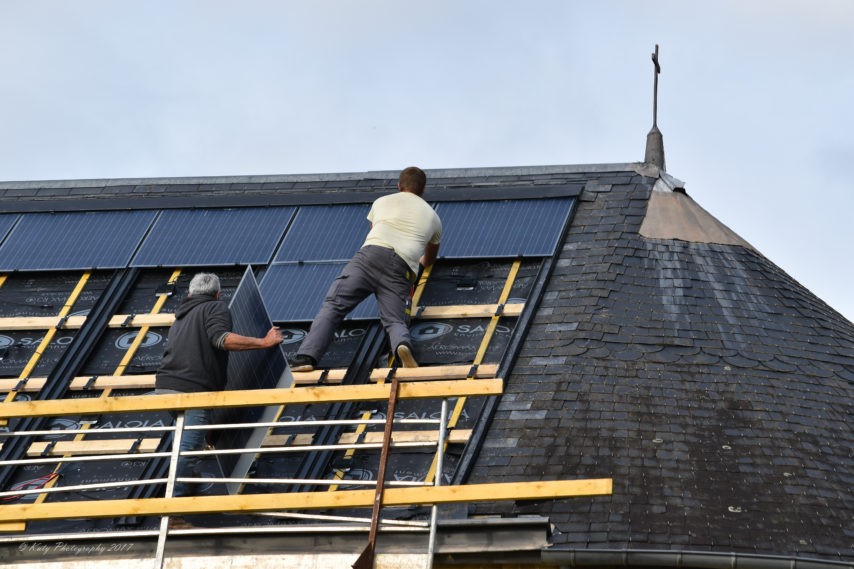 Integration panneau solaire