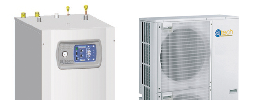Pompe a chaleur air eau ajtech
