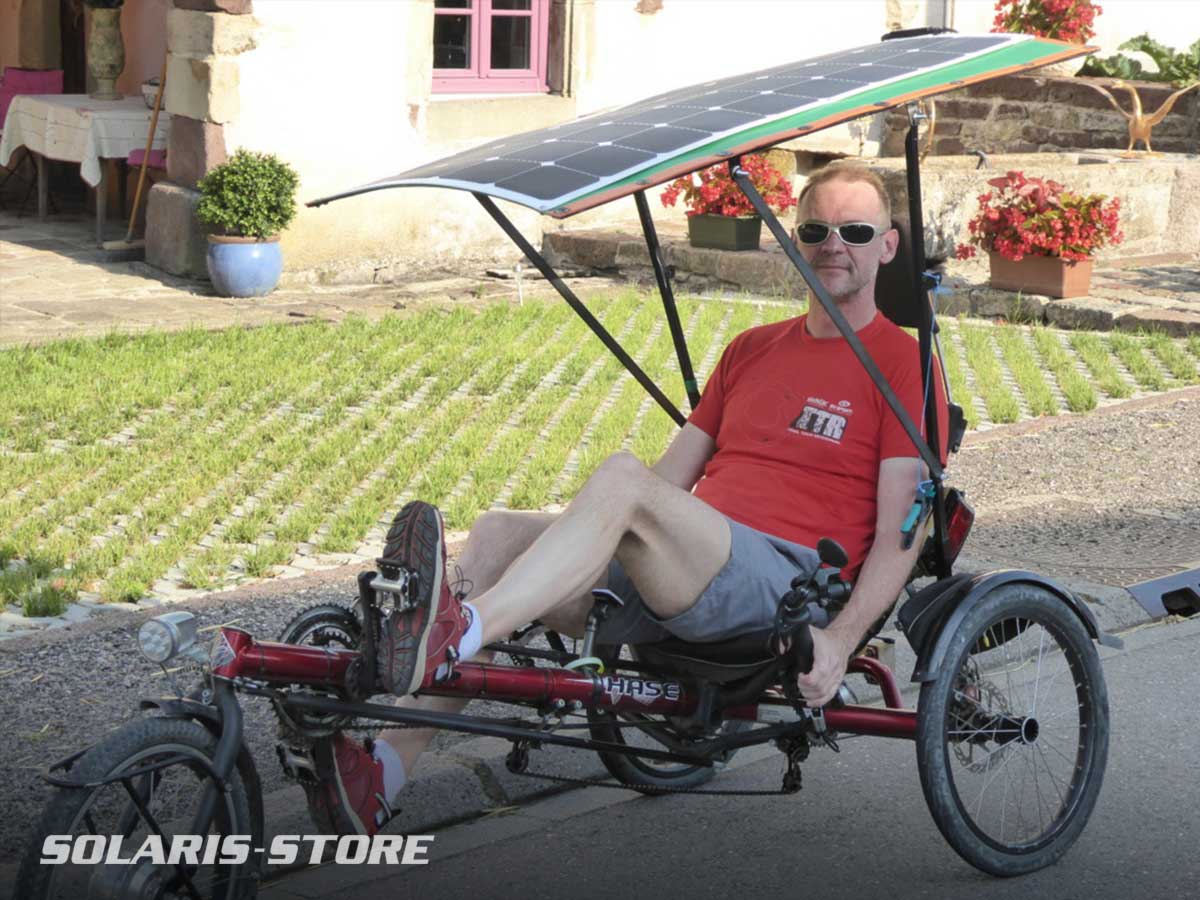Panneau solaire velo electrique