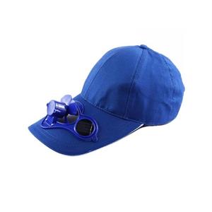Casquette ventilateur panneau solaire