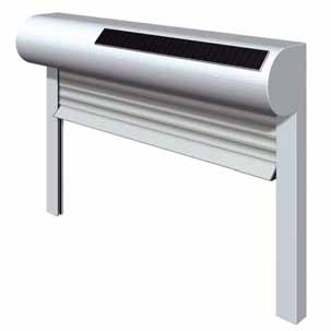 Volet roulant pour panneau solaire