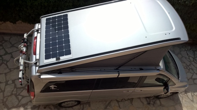 Panneau solaire souple camping car