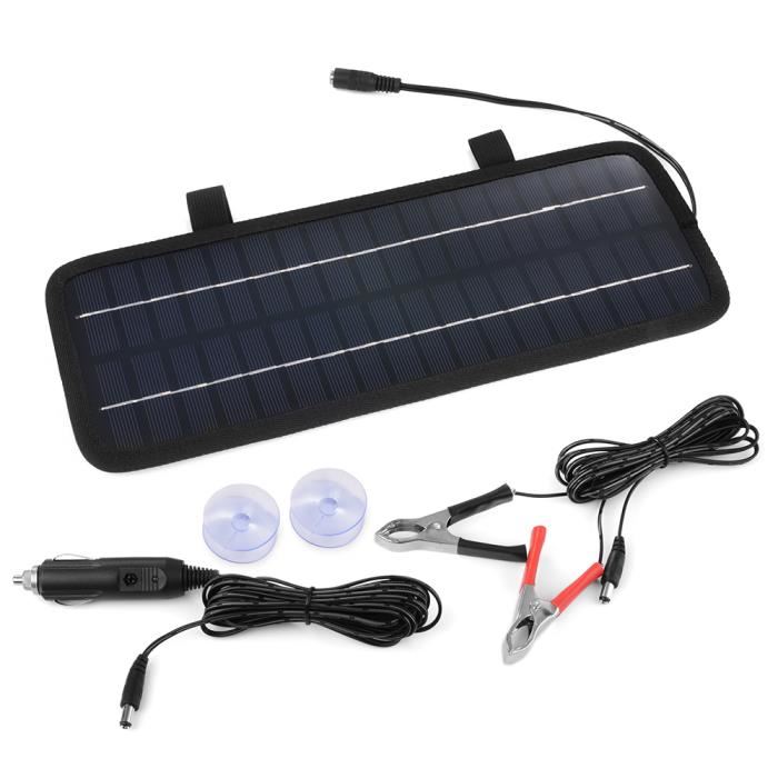 Batterie voiture pour panneau solaire 12v