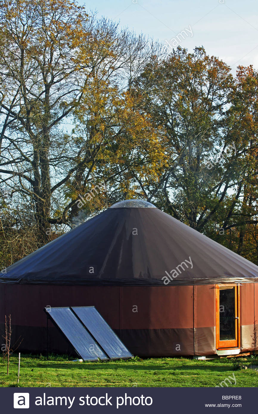 Panneau solaire pour yourte